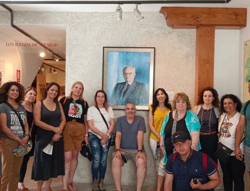 Profesores de Secundaria de Israel visitan el Museo Judío de Béjar